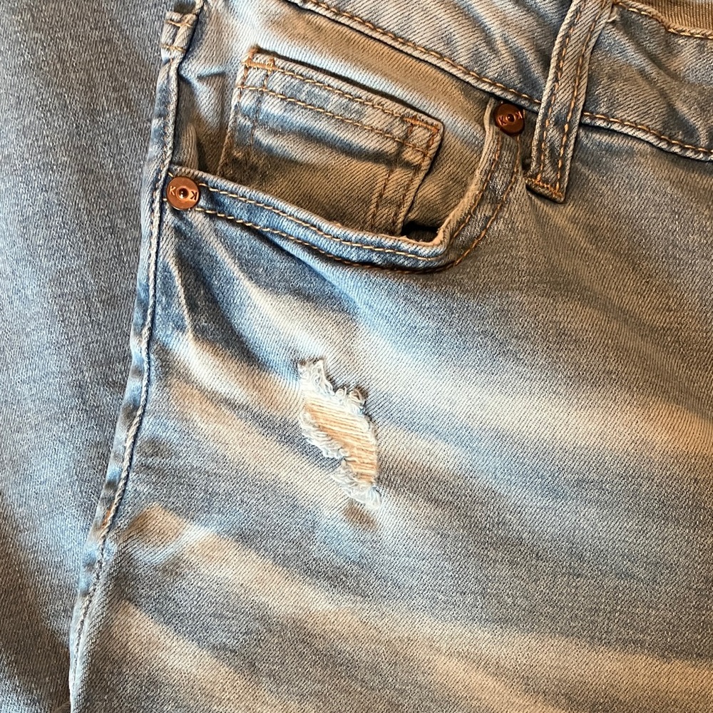 Kendall & Kylie Sky Blue Ankle Jeans - Size 7x28 - Picture 8 of 12